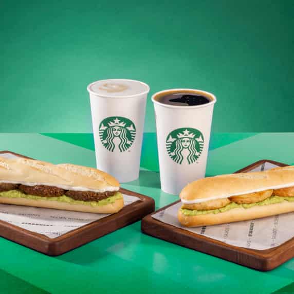 Starbucks México amplía las opciones vegetales en su menú