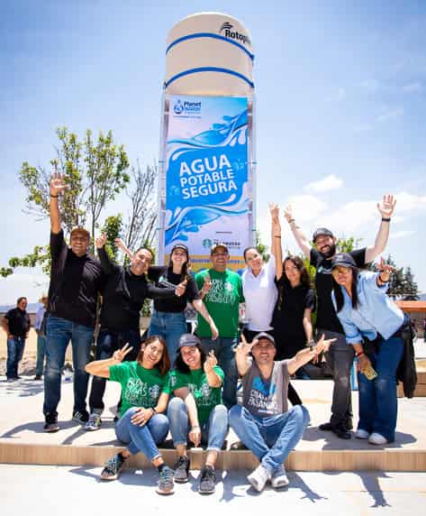 Fundación Starbucks, Fundación Alsea A.C. y Fundación Planet Water se unen para llevar agua potable a una comunidad rural de Toluca