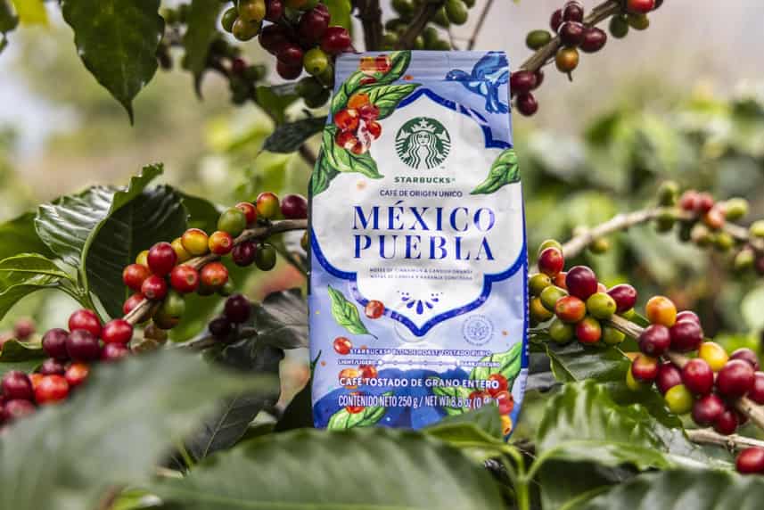 El nuevo café de grano entero Starbucks® México Puebla es un tributo al legado cafetero del país